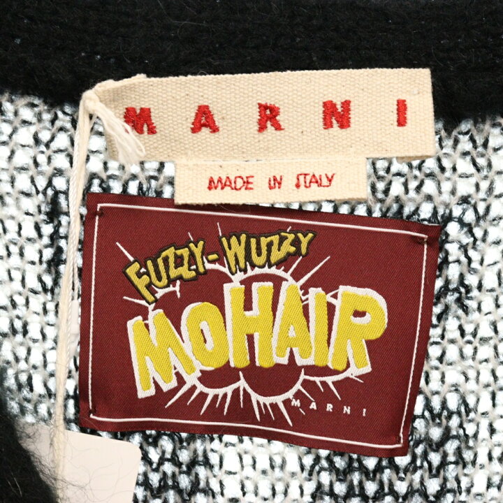 楽天市場】MARNI(マルニ) サイズ:44 チェック柄 モヘヤニット  
