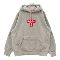 楽天市場】supreme cross box logo hoodedの通販 