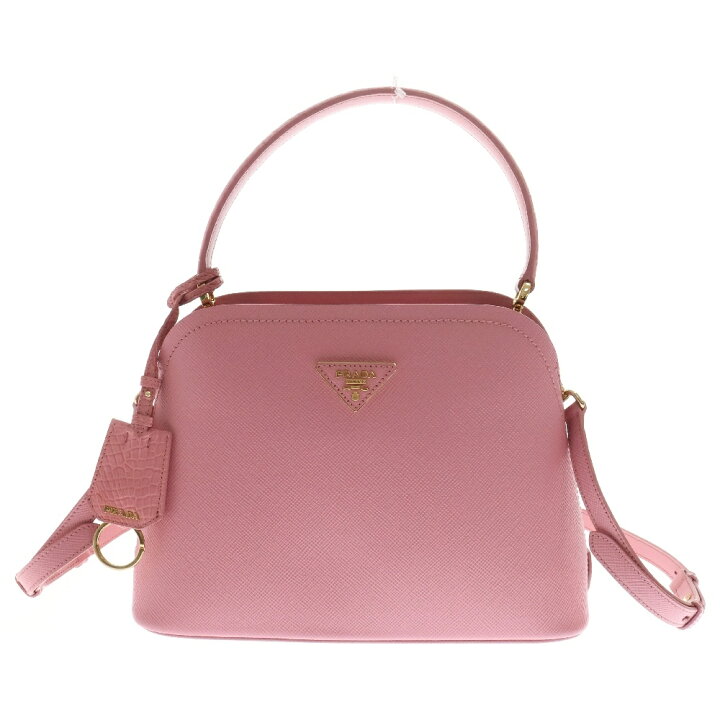 楽天市場】PRADA(プラダ) Medium Saffiano Leather Matinee Handbag  