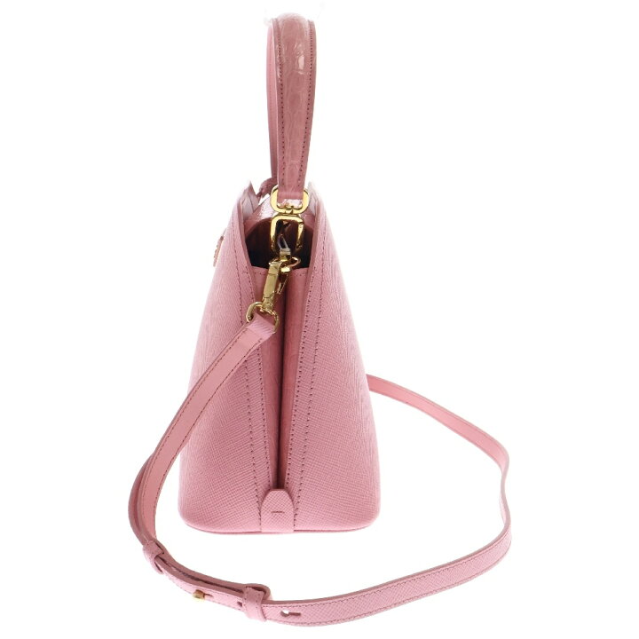 楽天市場】PRADA(プラダ) Medium Saffiano Leather Matinee Handbag  