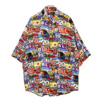 楽天市場】balenciaga（長さ（袖）半袖）（カジュアルシャツ｜トップス 