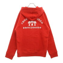 楽天市場】クロムハーツ パーカー（カラーレッド）（メンズ  