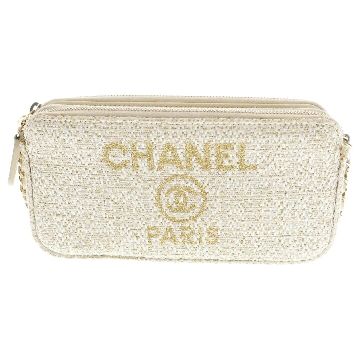 楽天市場】CHANEL(シャネル) ドーヴィル チェーンショルダーウォレット 