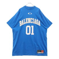 楽天市場】バレンシアガ 中古（カラーブルー）（Tシャツ・カットソー  