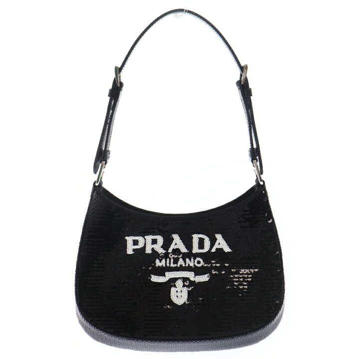 楽天市場】PRADA(プラダ) クレオ スパンコール ワンショルダーバッグ 