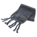 LOEWE(ロエベ) アナグラムロゴ モヘアマフラー【中古】【程度B】【カラーグレー】【オンライン限定商品】