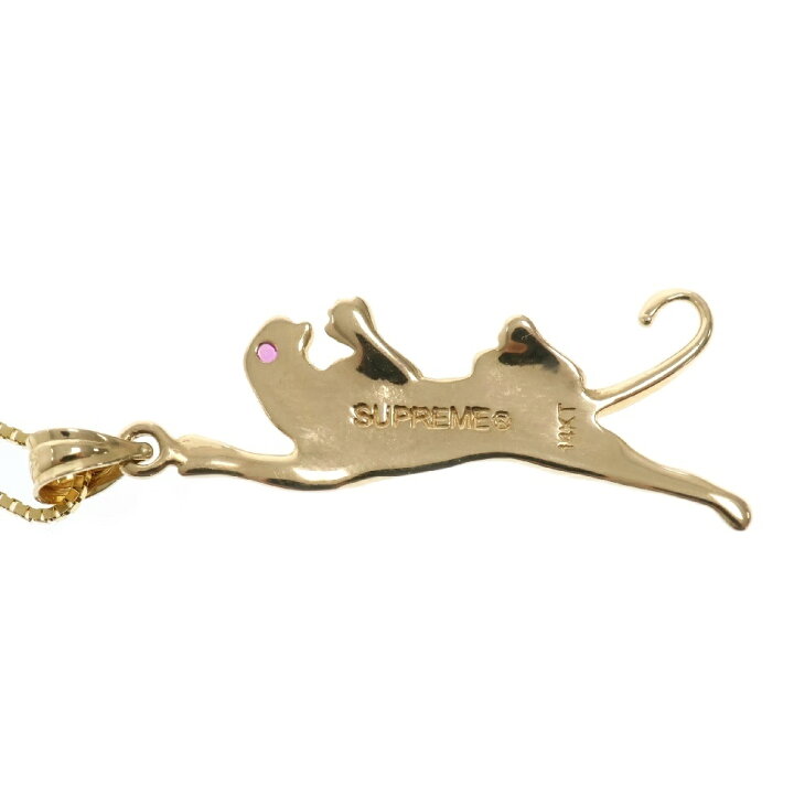 楽天市場】SUPREME(シュプリーム) 18AW 14K Panther Gold Pendant  