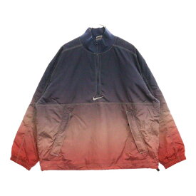 SUPREME(シュプリーム) サイズ:L 24SS×NIKE Ripstop Pullover Multicolor リップストップ ハーフジッププルオーバー ジャケット マルチ【中古】【程度B】【カラーマルチカラー】【オンライン限定商品】