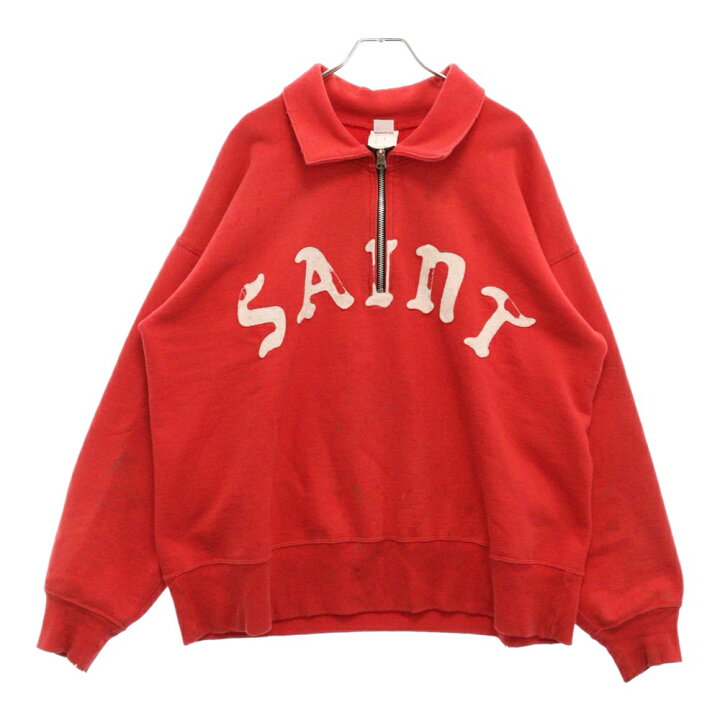 楽天市場】SAINT MICHAEL(セントマイケル) サイズ:L 24SS HALF ZIP  