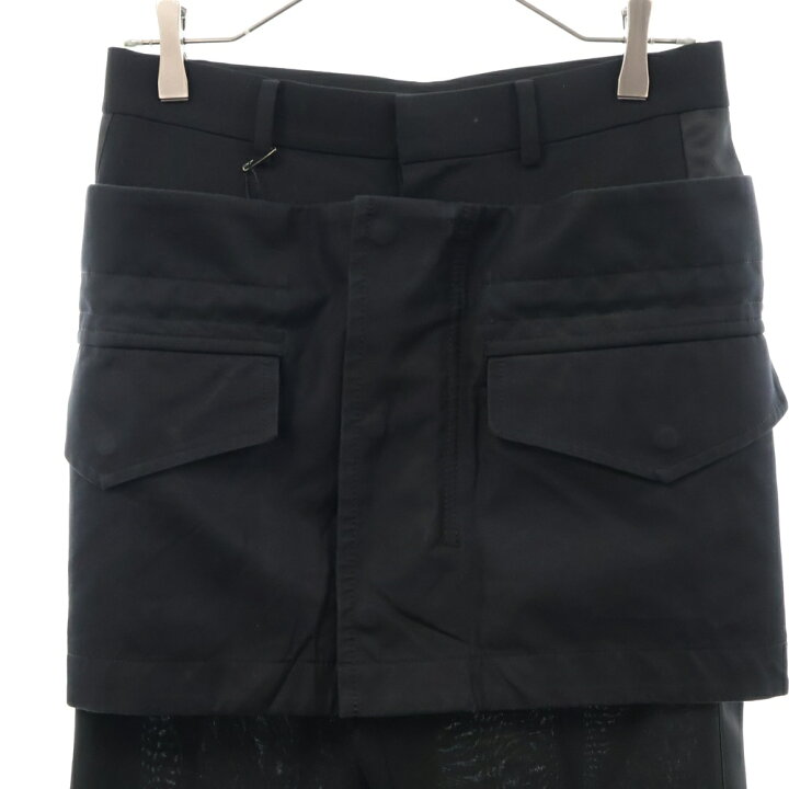 楽天市場】Sacai(サカイ) サイズ:1 23SS スカートレイヤード  