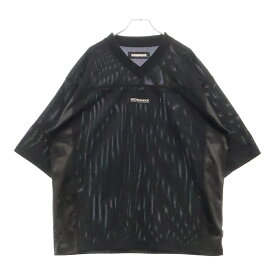 NEIGHBORHOOD(ネイバーフッド) サイズ:4 22SS フロントロゴ刺繍 メッシュ 半袖Tシャツ カットソー ブラック 221GONH-CSM01【中古】【程度B】【カラーブラック】【取扱店舗BRING THRIFT CLOSET 湘南平塚店】