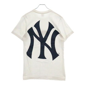 SUPREME(シュプリーム) サイズ:S 15SS×New York Yankees Box Logo Tee ニューヨークヤンキース ボックスロゴ半袖Tシャツ ホワイト【中古】【程度A】【カラーホワイト】【取扱店舗BRINGアメリカ村店】