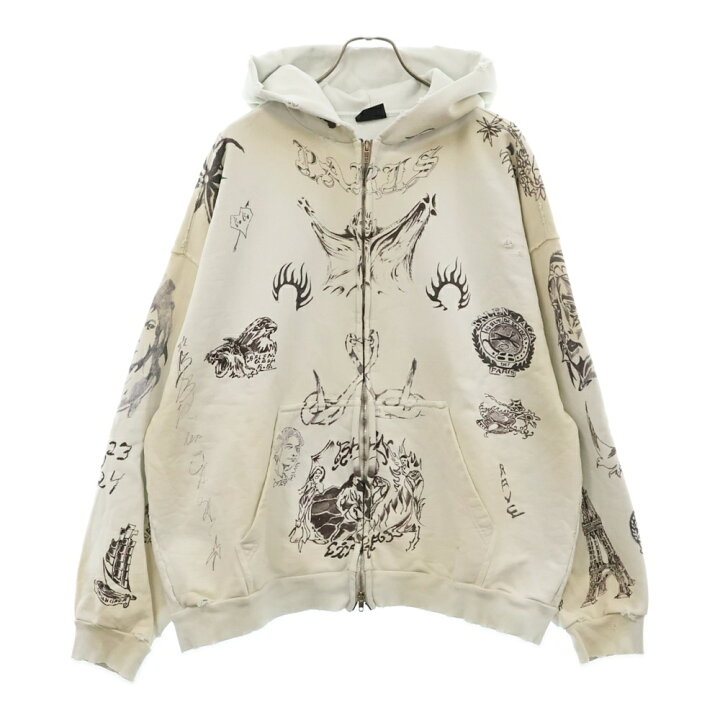 楽天市場】BALENCIAGA(バレンシアガ) サイズ:XL 24SS Graffiti Zip Up  