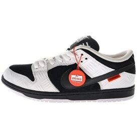 NIKE SB(ナイキエスビー) サイズ:26.5cm ×TIGHTBOOTH SB DUNK LOW PRO QS タイトブース エスビーダンク ローカットスニーカー ホワイト/ブラック FD2629-100 US8.5/26.5cm【新古品/中古】【程度S】【カラーホワイト】【取扱店舗BRING仙台店】