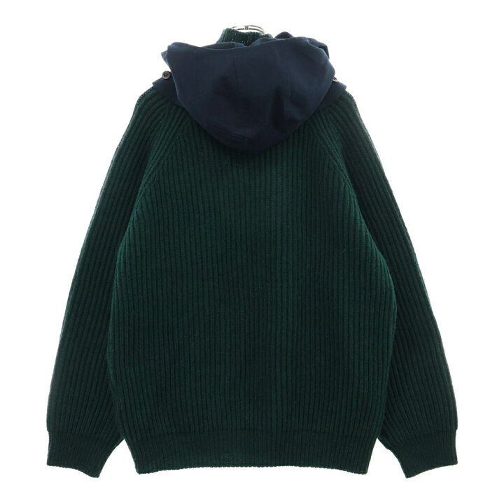 楽天市場】kolor(カラー) サイズ:1 Wool Knit Hoodie ファイヤーロゴ 