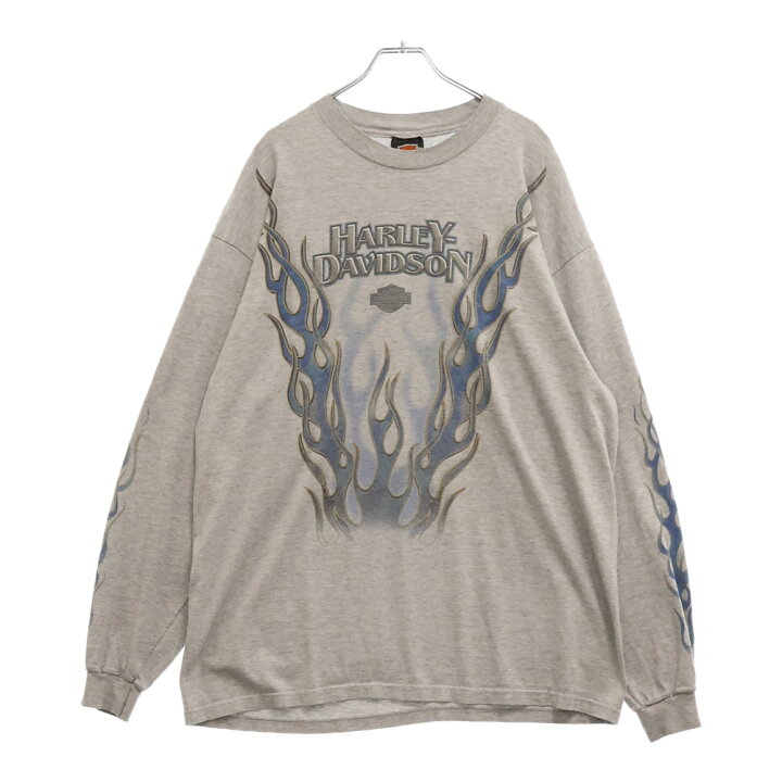 楽天市場】VINTAGE(ヴィンテージ) サイズ:XL 90S Harley Davidson GREY  