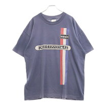 90s OASIS ネブワース Tシャツ 96年 紺 XL オアシス