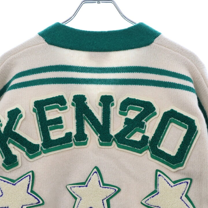 楽天市場】KENZO(ケンゾー) サイズ:M Varsity Merino Wool Knitwear  