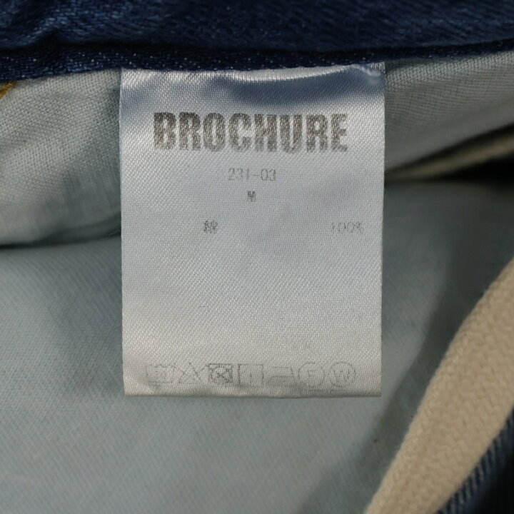 楽天市場】BROCHURE(ブロシュアー) サイズ:M 1P DENIM 231-03 