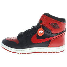 NIKE(ナイキ) サイズ:28.0cm AIR JORDAN 1 HIGH 85 BRED 2025 HV6674-067 エアジョーダン 1 ブレッド ハイカットスニーカー US10/28cm レッド/ブラック【中古】【程度B】【カラーレッド】【取扱店舗BRING KICKS】