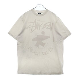 STUSSY(ステューシー) サイズ:M 24SS BEACH ROOTS PIG.DYED TEE ピグメントダイ半袖Tシャツ ホワイト【中古】【程度B】【カラーホワイト】【取扱店舗WASTE_NOT名古屋店】