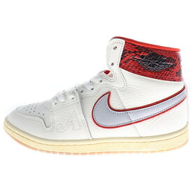 NIKE(ナイキ) サイズ:26.5cm ×AWAKE NY JORDAN AIR SHIP PE SP アウェイク ニューヨーク ジョーダン エアシップ ハイカットスニーカー ホワイト/レッド US8.5/26.5cm FN8675-100【中古】【程度A】【カラーホワイト】【オンライン限定商品】