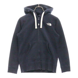 THE NORTH FACE(ザノースフェイス) サイズ:M REARVIEW FLZIP HD リアビュー フードロゴフルジップフーディ ネイビー パーカー レディース NTW11755【中古】【程度B】【カラーネイビー】【オンライン限定商品】
