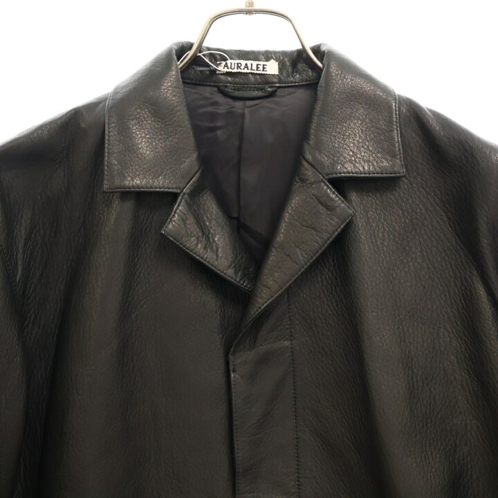 楽天市場】AURALEE(オーラリー) サイズ:3 21AW GOAT LEATHER JACKET 