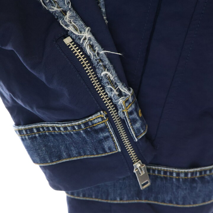 楽天市場】DIESEL(ディーゼル) サイズ:M デニム切替 ドッキング ジップ 