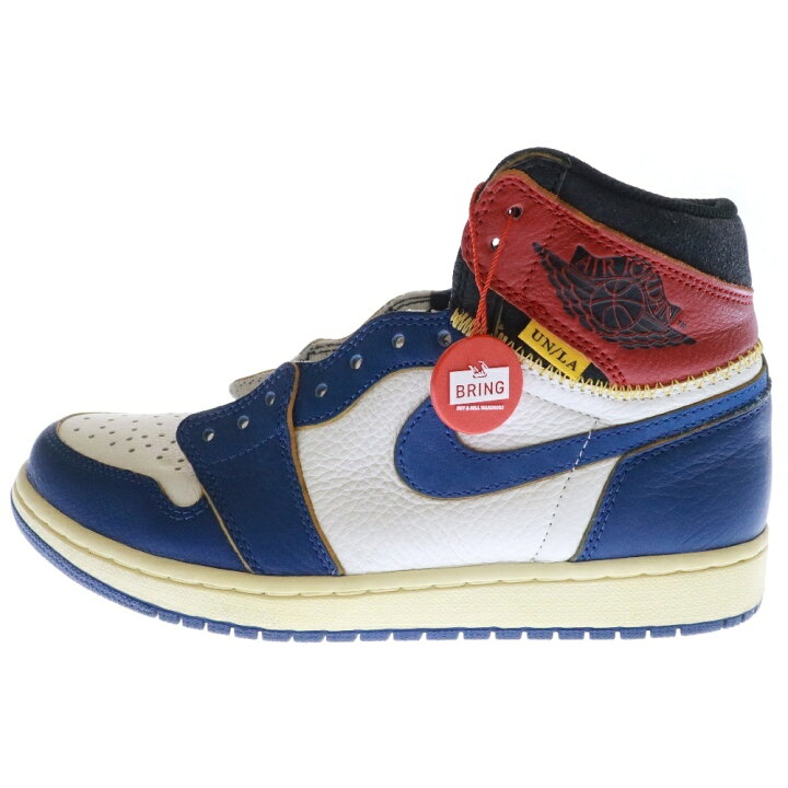 楽天市場】NIKE(ナイキ) サイズ:26.5cm ×UNION AIR JORDAN 1 RETRO HI  
