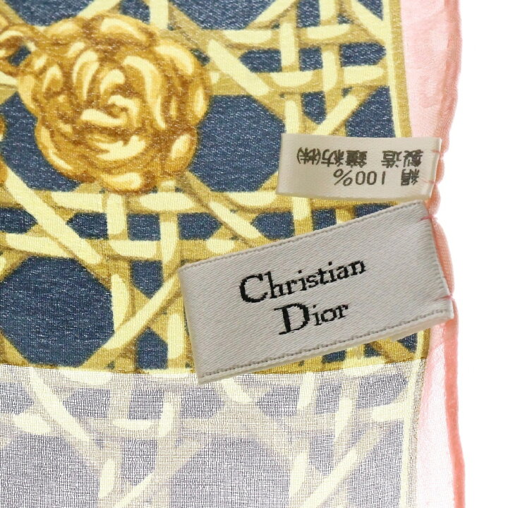 楽天市場】DIOR(ディオール) CDロゴ カナージュ チェーン シルク  