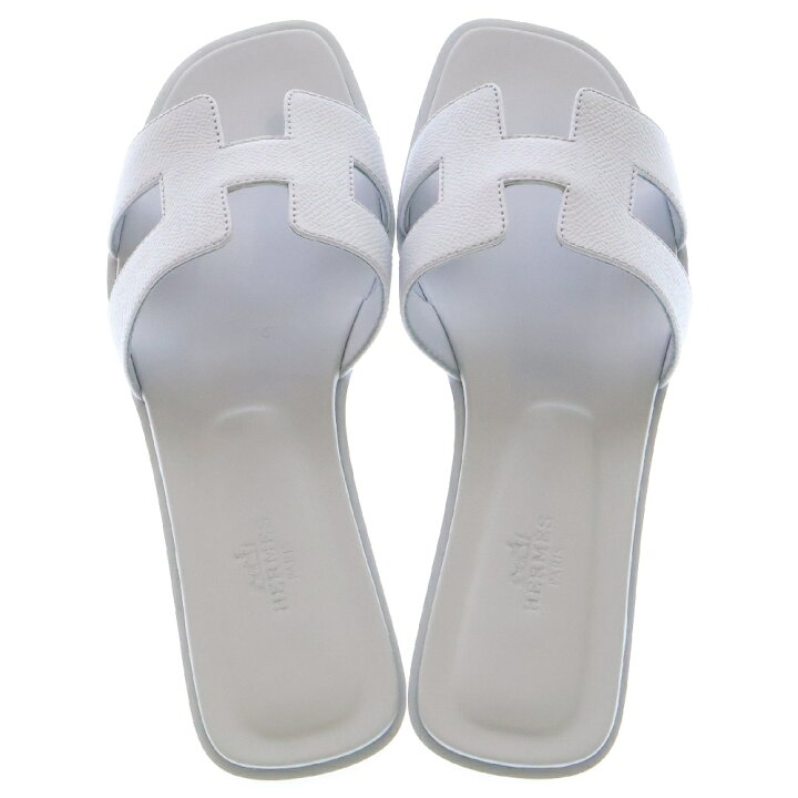 楽天市場】HERMES(エルメス) サイズ:38 オラン サンダル グレー  