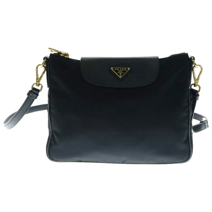 楽天市場】PRADA(プラダ) ショルダーバッグ ポシェットバッグ ブラック 
