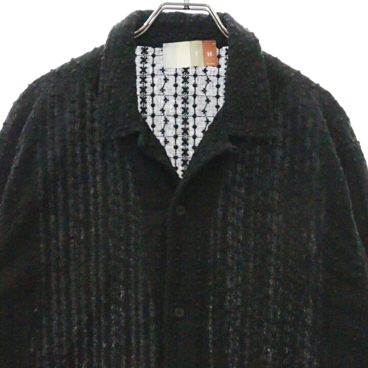 KITH(キス) サイズ:M 22SS Striped Poplin Thompson Camp Collar Shirt  