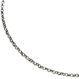 CHROME HEARTS(クロムハーツ) サイズ:24.0inch NECKCHAIN R24 ロールチェーンネックレス 24inch シルバー BCA085【中古】【程度B】【カラーシルバー】【取扱店舗BRING心斎橋店】