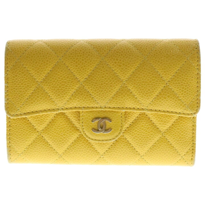 楽天市場】CHANEL(シャネル) ココマーク マトラッセ キャビアスキン  