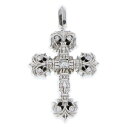 CHROME HEARTS(クロムハーツ) 18KWG FILIGREE TINY P/DIA タイニーフィリグリークロス PAVEダイヤ ペンダントトップ …