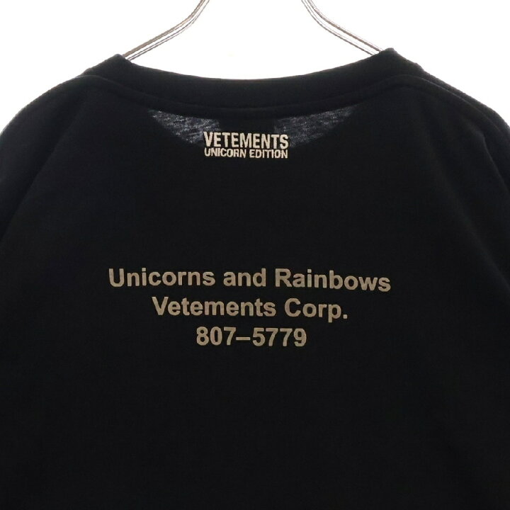 楽天市場】VETEMENTS(ヴェトモン) サイズ:L 21SS Magic Unicorn Tee 