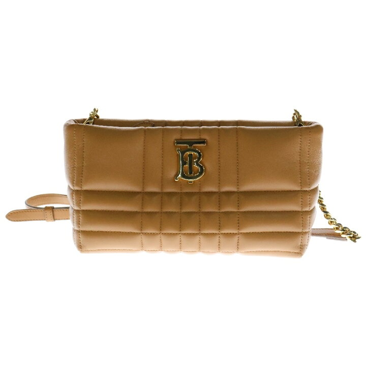 BURBERRY バーバリー TB ローラ キルティング チェーンショルダー 