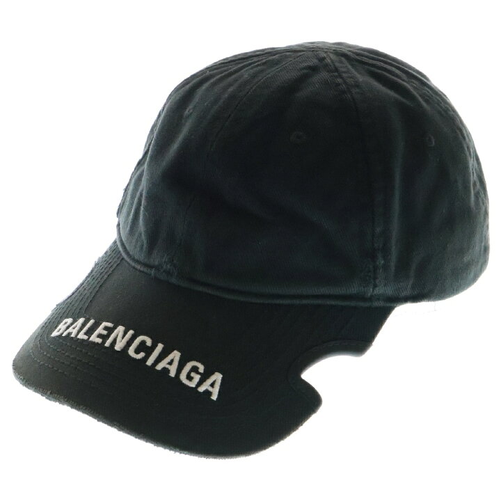 楽天市場】BALENCIAGA(バレンシアガ) サイズ:L 22AW HAT NOTCH LOGO 