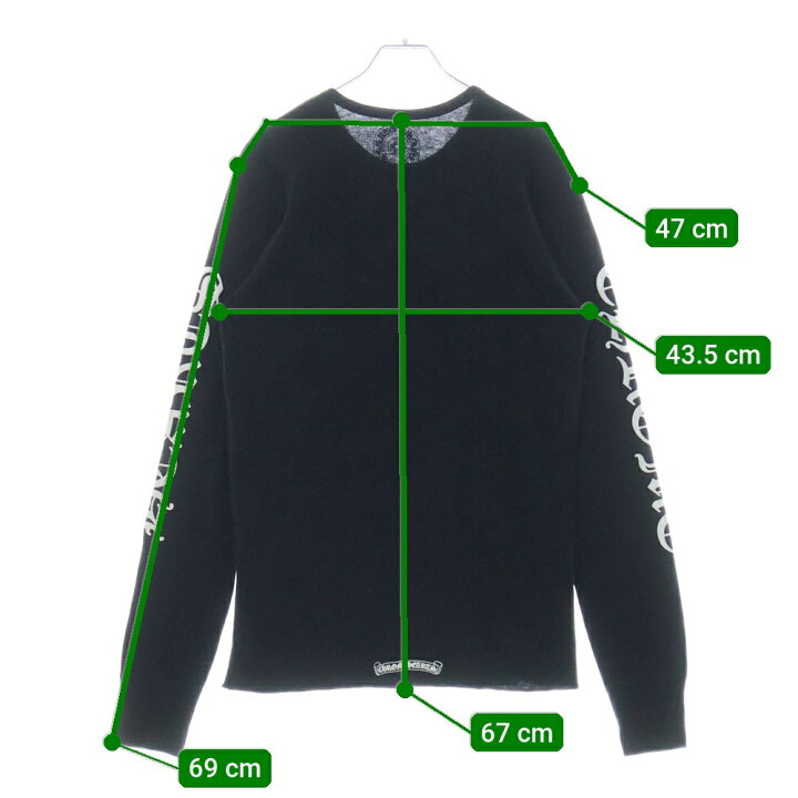 楽天市場】CHROME HEARTS(クロムハーツ) サイズ:L 25SS Thermal L/S 