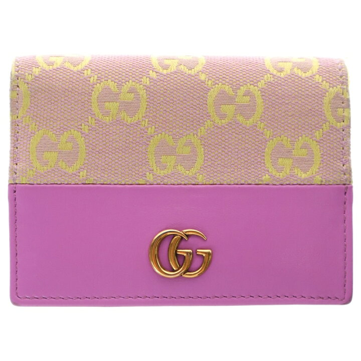 楽天市場】GUCCI(グッチ) GGキャンバス 二つ折り財布 ウォレット  