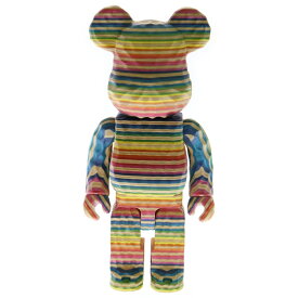 MEDICOM TOY(メディコムトイ) サイズ:400% 2G EXCLUSIVE BE@RBRICK カリモク 400% carved wooden フラグメント ×HAROSHI ベアブリック ホビー カーヴドウッデン 人形 フィギュア マルチカラー【新古品/中古】【程度S】【カラーマルチカラー】【取扱店舗渋谷】