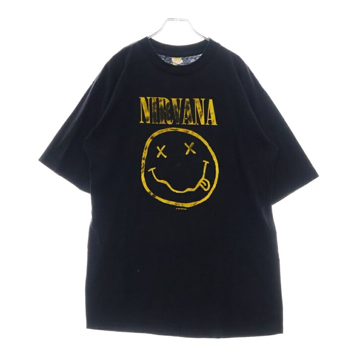 楽天市場】VINTAGE(ヴィンテージ) サイズ:XL 90s NIRVANA SMILE