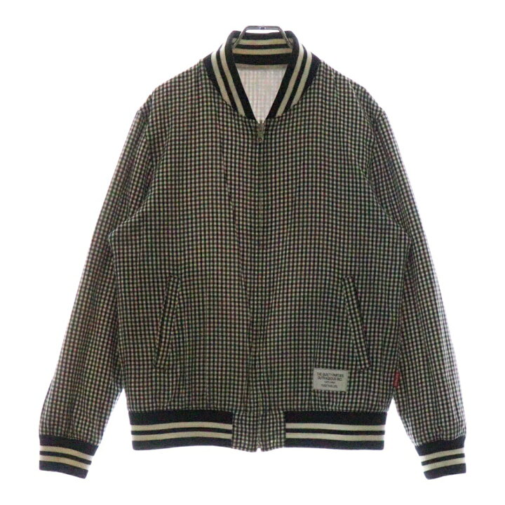 WACKO MARIA(ワコマリア) サイズ:M カウハイド ウールチェック柄  