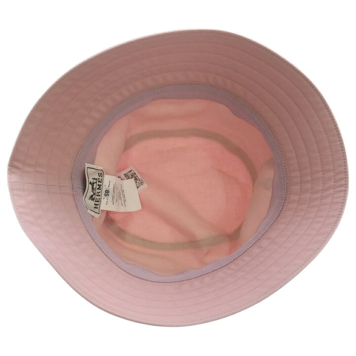 楽天市場】HERMES(エルメス) サイズ:58 フレッド・Hモール バケット  