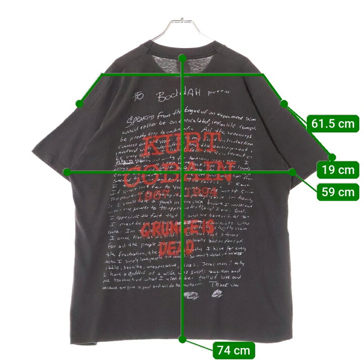 楽天市場】VINTAGE(ヴィンテージ) サイズ:XL 90s NIRVANA KURT COBAIN