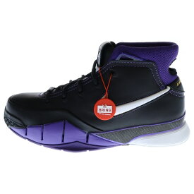 NIKE(ナイキ) サイズ:26.0cm KOBE 1 PROTRO AQ2728-004 コービー プロトロ ミッドカッドスニーカー シューズ US8/26cm ブラック/パープル【新古品/中古】【程度S】【カラーブラック】【取扱店舗BRING KICKS】