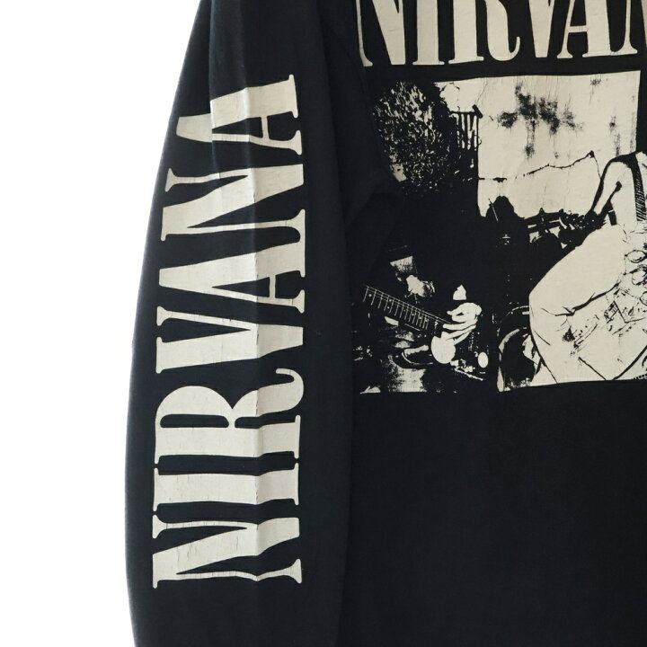 楽天市場】VINTAGE(ヴィンテージ) サイズ:XL 90s NIRVANA BLEACH 
