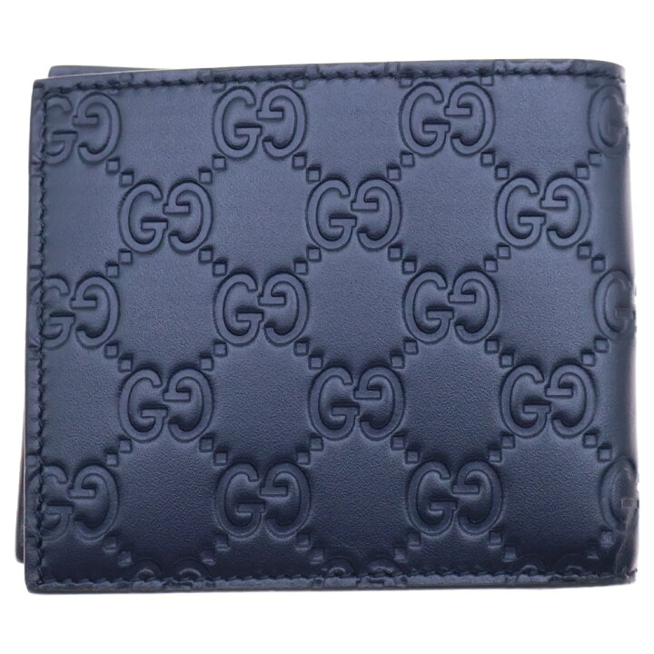 楽天市場】GUCCI(グッチ) サイズ:- グッチシマ 2つ折り財布 コンパクト  